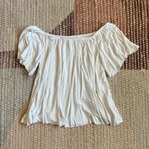 BP Off-the-Shoulder flowey top
